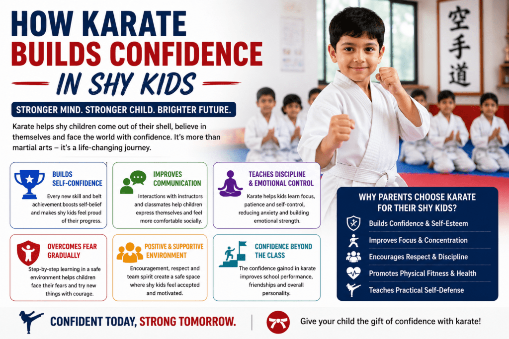 Karate for shy kids