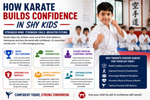 Karate for shy kids